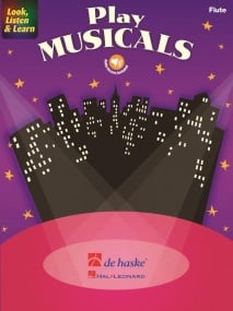 Look, Listen & Learn - Play Musicals for Flute published by De Haske (Book/Online Audio)